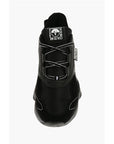 Versace JEANS COUTURE Fabric NOMO Sneakers with Suede Trims and Air