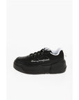 Versace JEANS COUTURE Leather and Fabric RAVEWING Low Top Sneakers w
