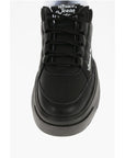 Versace JEANS COUTURE Leather and Fabric RAVEWING Low Top Sneakers w