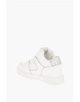 Versace JEANS COUTURE Leather MEYSSA Sneakers with Iridescent Detail