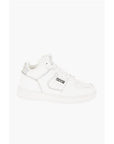 Versace JEANS COUTURE Leather MEYSSA Sneakers with Iridescent Detail