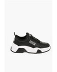 Versace JEANS COUTURE Leather STARGAZE Sneakers with Contrasting Det