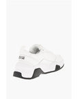 Versace JEANS COUTURE Leather STARGAZE Sneakers with Contrasting Det