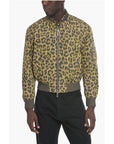 Dior Leopard Printed Bomber Jacket