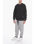 Botter Brushed Cotton Crew-neck Sweatshirt with Elastic Hem