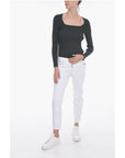 Aeron Squared Neck FINESSE Ribbed Sweater