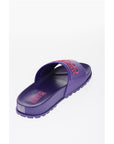 Versace JEANS COUTURE Rubber SHELLY Slides with Embossed Logo