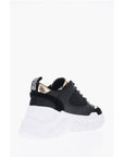 Versace JEANS COUTURE Leather SPEEDTRACK Sneakers with Golden Detail