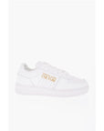 Versace JEANS COUTURE Leather MEYSSA Low-Top Sneakers with Glitter L