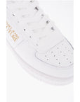 Versace JEANS COUTURE Leather MEYSSA Low-Top Sneakers with Glitter L