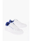 Versace JEANS COUTURE Textured Leather BROOKLYN Low-Top Sneaker with
