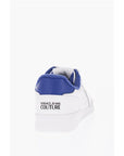Versace JEANS COUTURE Textured Leather BROOKLYN Low-Top Sneaker with
