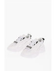 Versace JEANS COUTURE Leather and Fabric SPEEDTRACK Sneakers with Me