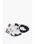 Versace JEANS COUTURE Leather Sneakers with Baroque Detail 6cm