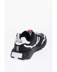 Versace JEANS COUTURE Fabric ATOM Sneakers with Printed Contrasting