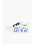 Versace JEANS COUTURE Patent Leather STARLIGHT Sneakers with Printed