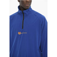 Bel Air Athletics Nylon Windbreaker Jacket with Embroidered Logo