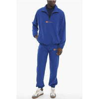 Bel Air Athletics Nylon Windbreaker Jacket with Embroidered Logo