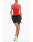 Cotton Citizen Brushed Cotton Shorts With Raw Cut Bottom