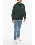 Bel Air Athletics Contrasting Side Bands Mock Neck Sating ACADEMY Sweatshihrt