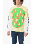 Vyner Articles Emblem Printed Long Sleeve Skater T-Shirt