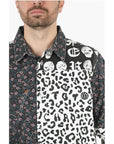 Vyner Articles Multi Patterned Denim Jacket