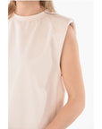 Ixos Padded Shoulder TAMARINDO Relaxed Fit Top