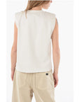 Ixos Padded Shoulder TAMARINDO Relaxed Fit Top