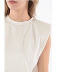 Ixos Padded Shoulder TAMARINDO Relaxed Fit Top