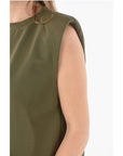 Ixos Padded Shoulder TAMARINDO Relaxed Fit Top
