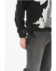 Ixos Drawstring Waist Printed CITRONELLAX Sweatshirt