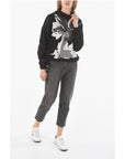 Ixos Drawstring Waist Printed CITRONELLAX Sweatshirt