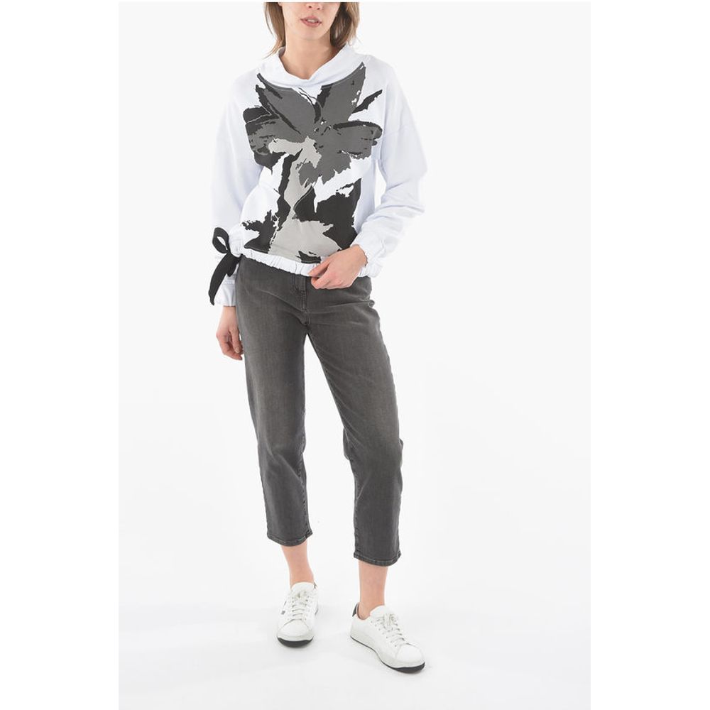 Ixos Drawstring Waist Printed CITRONELLAX Sweatshirt
