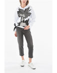 Ixos Drawstring Waist Printed CITRONELLAX Sweatshirt