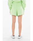 Holzweiler Elastic Wastband Cotton Shorts with Drawstring