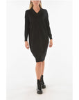 Ixos Knitted SWAPS Midi Dress with V Neckline