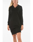 Ixos Knitted SWAPS Midi Dress with V Neckline
