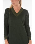 Ixos Knitted SWAPS Midi Dress with V Neckline