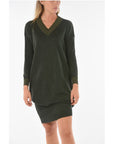 Ixos Knitted SWAPS Midi Dress with V Neckline