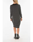 Ixos Knitted SWAPS Midi Dress with V Neckline