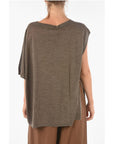 Ixos Asymmetical CURLIN Short-sleeve Sweater