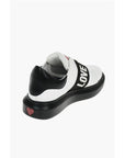 Moschino LOVE Leather Studded Sneakers