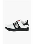 Moschino LOVE Leather Studded Sneakers
