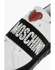 Moschino LOVE Leather Studded Sneakers