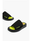 Moschino LOVE solid color ROW30 sabot with fluo sole