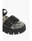 Moschino LOVE logoed sole TASSEL 70 leather sandals