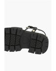 Moschino LOVE logoed sole TASSEL 70 leather sandals