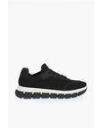 Moschino LOVE perforeted fabric TASSEL 50 sneakers with track sole