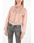 Philipp Plein COUTURE Leather Bomber Jacket CRYSTAL embellished with studs