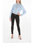 Philipp Plein COUTURE Leather Bomber Jacket CRYSTAL embellished with studs